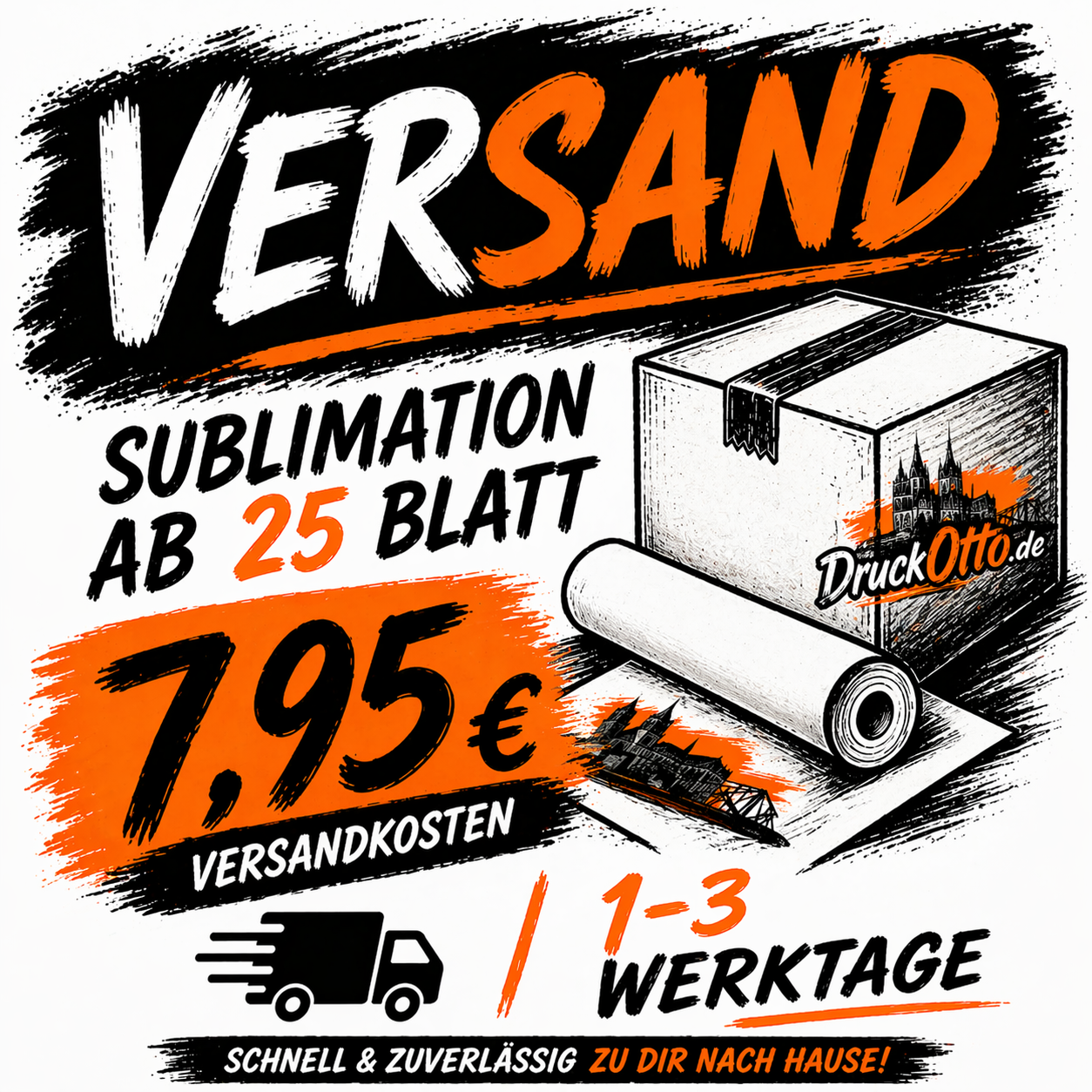 Sublimation ab 25 Blatt