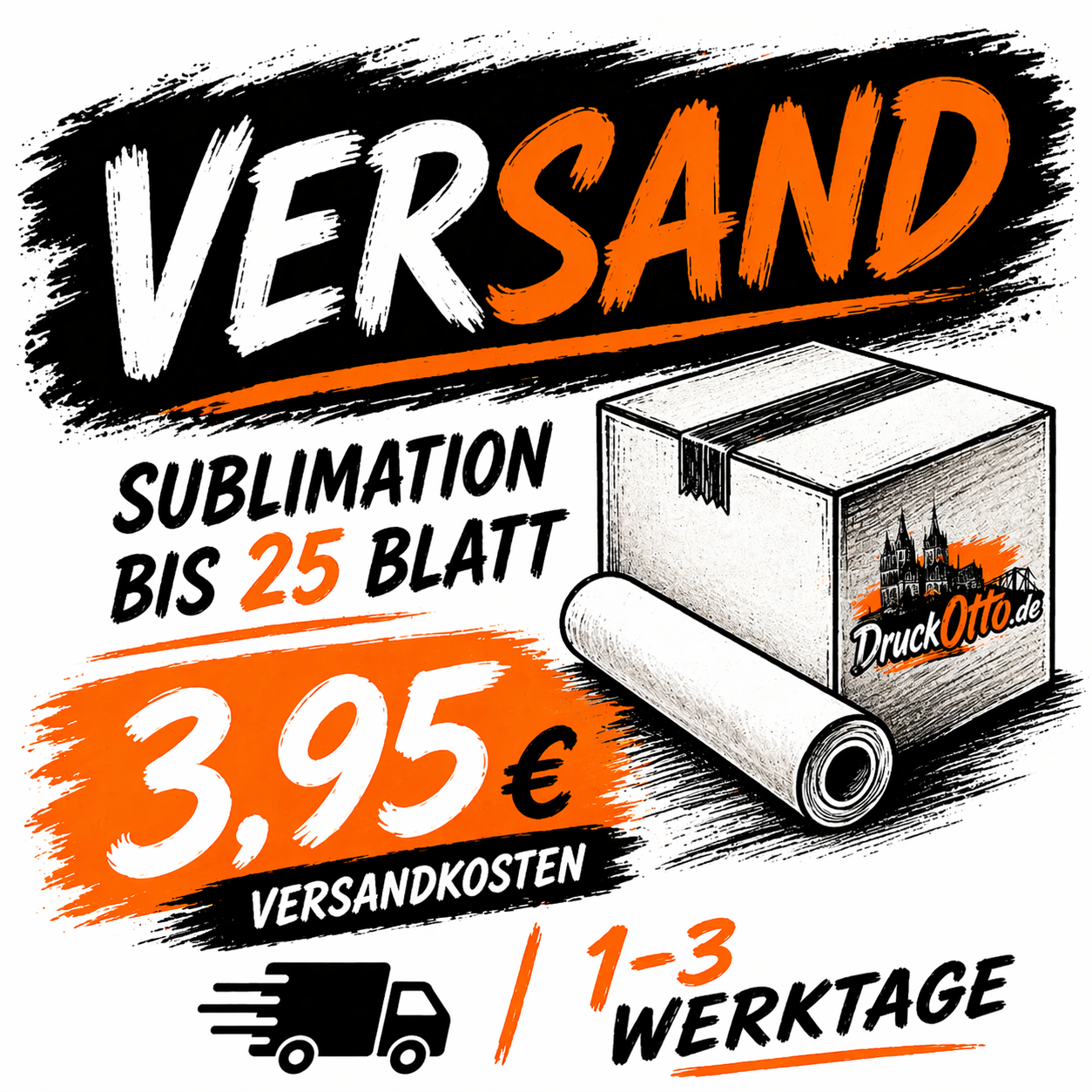 Sublimation bis 25 Blatt